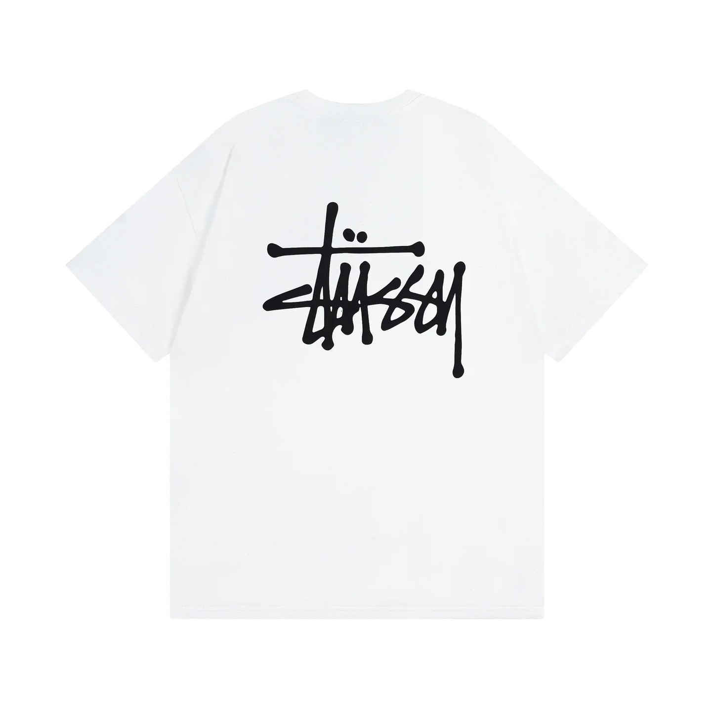 Stussy T Shirt Plain White
