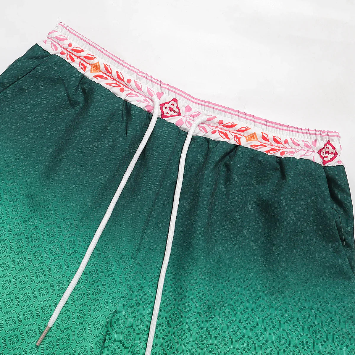 Casablanca Shirt Short Set Green