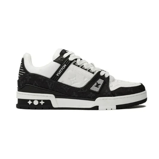 LOUIS VUITTON LV MONOGRAM BLACK DENIM SNEAKER