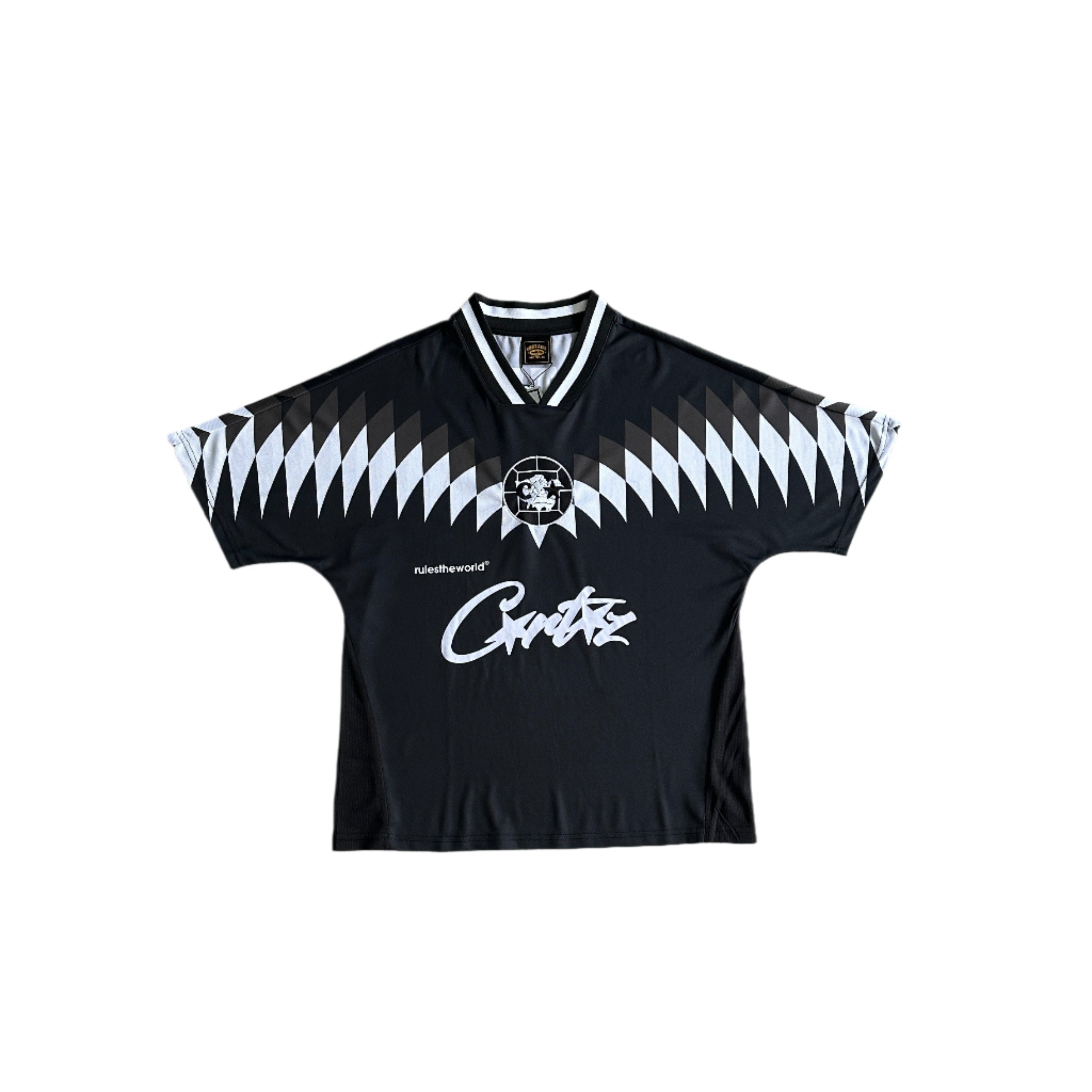 Corteiz Club RTW Football Black Jersey – Volt DXB