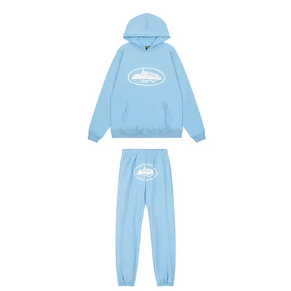 Corteiz Alcatraz Baby Blue Tracksuit